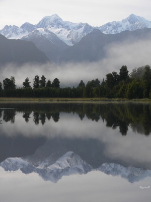 20050311 New-Zealand-P1020118-Lake-Matheson-Mount-Cook