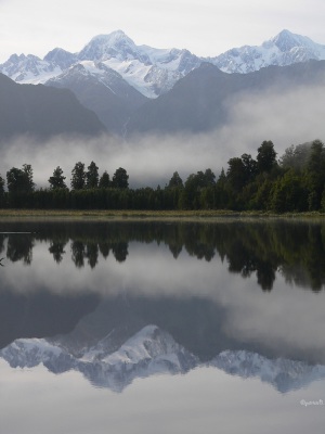 20050311 New-Zealand-P1020118-Lake-Matheson-Mount-Cook